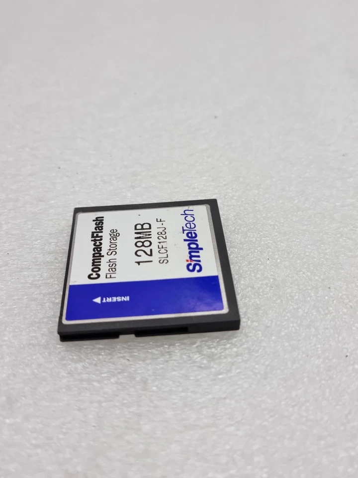 SimpleTech 128MB Compact Flash Storage Card SLCF128J-F For Lauer Embedded Pc